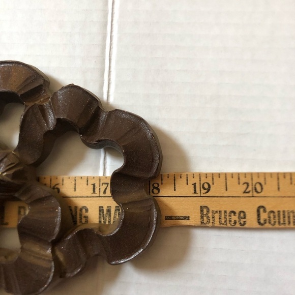 Vtg Syroco Floral Wall Sconces - Picture 10 of 16